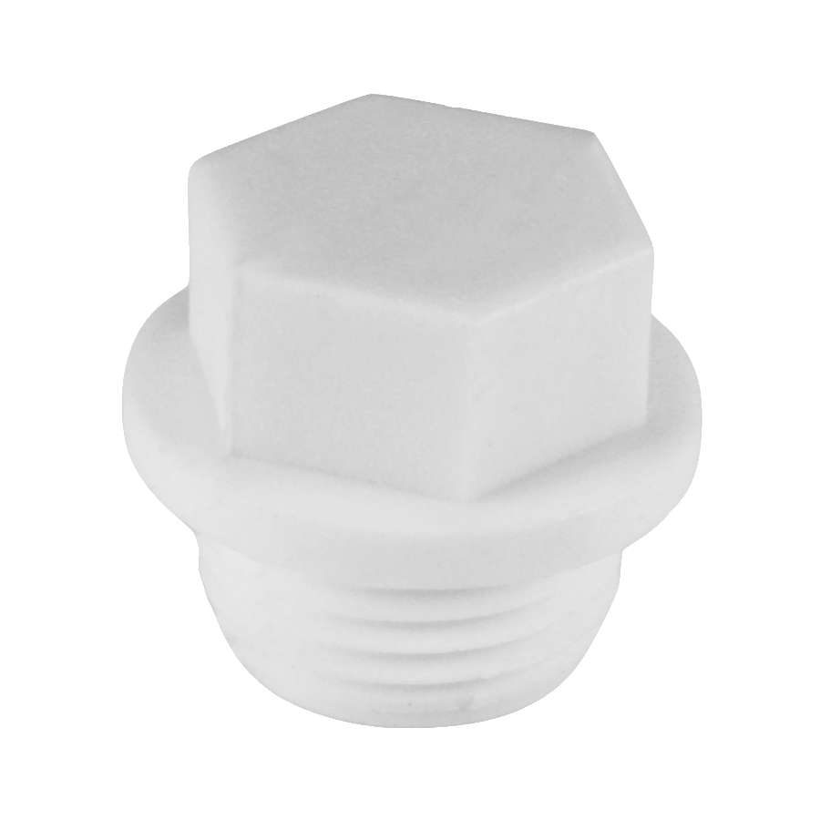 Заглушка (пробка) PP-R белая НР Дн 32х1" VALFEX 10163032